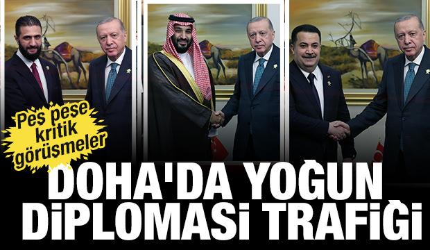 Cumhurbaşkanı Erdoğan'dan peş peşe kritik görüşmeler