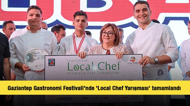 Gaziantep Gastronomi Festivali'nde 'Local Chef Yarışması' tamamlandı 