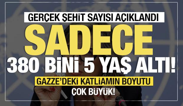 Gerçek şehit sayısı açıklandı! Sadece 380 bini 5 yaş altı! 