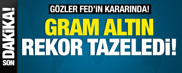 Gram altın rekor tazeledi! İşte güncel fiyatlar...