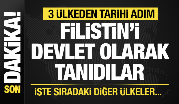 İngiltere, Kanada ve Avustralya Filistin'i tanıdı