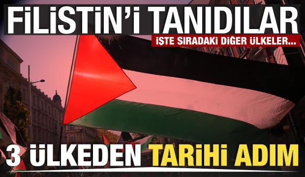 İngiltere, Kanada ve Avustralya Filistin'i tanıdı