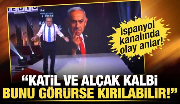 İspanyol kanalında olay anlar... "Katil ve alçak kalbi bunu görürse kırılabilir!"
