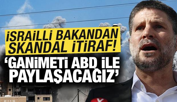 İsrailli bakandan skandal itiraf! Gazze’de emlak ganimeti var ABD ile paylaşacağız