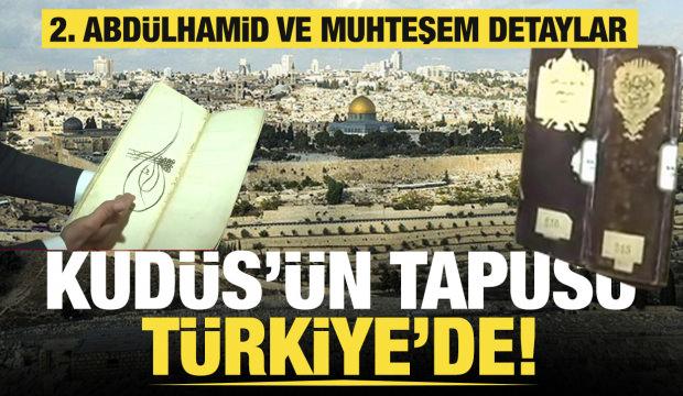 Kudüs'ün tapusu Türkiye'de: Osmanlı kayıtları Filistin'in hakkını belgeliyor