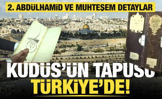 Kudüs'ün tapusu Türkiye'de: Osmanlı kayıtları Filistin'in hakkını belgeliyor