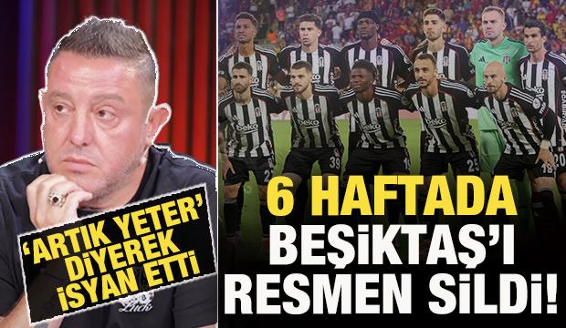 Nihat Kahveci 'Artık yeter' diyerek isyan etti! 6 haftada Beşiktaş'ı sildi