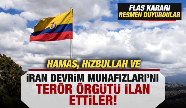Resmen duyurdular! Hamas, Hizbullah ve İran Devrim Muhafızları terör örgütü ilan edildi
