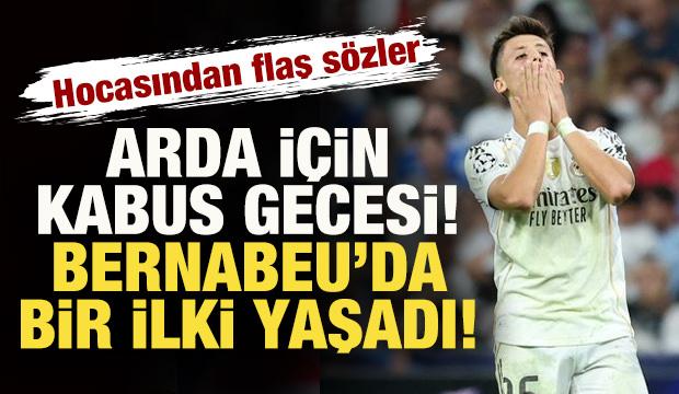 Şampiyonlar Ligi'nde Arda Güler'e eleştiri yağmuru! Hocasından flaş sözler
