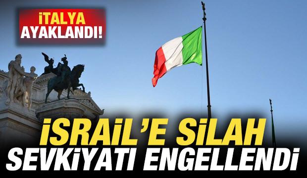 Son dakika: İtalya ayaklandı! İsrail'e silah sevkiyatı engellendi