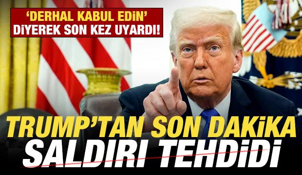 Son dakika: Trump 'derhal kabul edin' deyip duyurdu! Venezuela'ya saldırı tehdidi