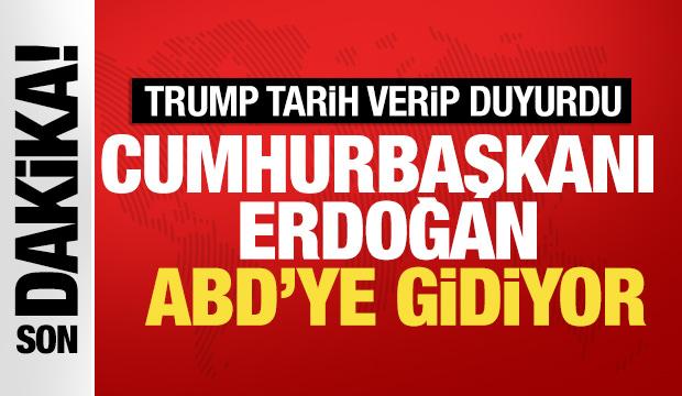 Trump: Erdoğan ile 25 Eylül'de görüşeceğim
