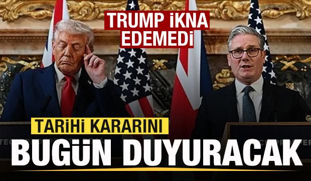 Trump ikna edemedi! İngiltere Filistin kararını resmen duyuracak