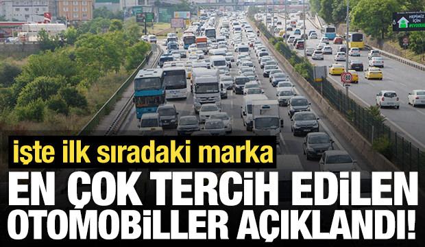Türkiye'de en çok tercih edilen otomobiller açıklandı! İşte ilk sıradaki marka