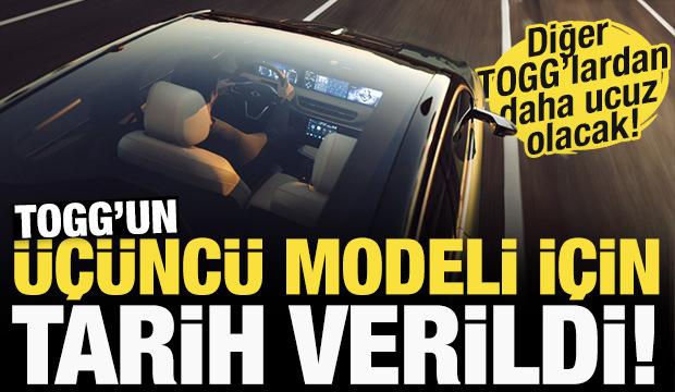 Üçüncü TOGG için geri sayım başladı! Tarih verildi: Diğerlerinden daha ucuz olacak!
