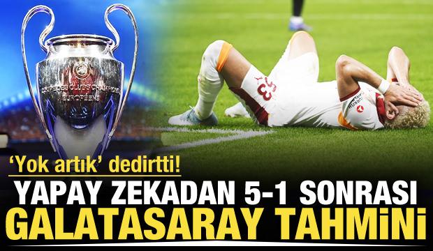 Yapay zeka Galatasaray'ın Şampiyonlar Ligi şansını açıkladı!