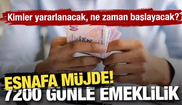 7200 günle emeklilik: Kimler yararlanacak, ne zaman başlayacak?