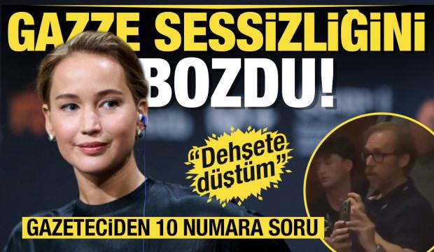 ABD'li oyuncu Jennifer Lawrence Gazze sessizliğini bozdu