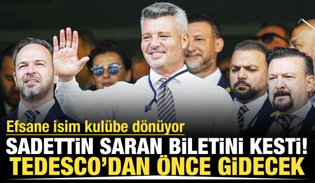 Ayağının tozuyla biletini kesti! Tedesco'dan önce gidecek