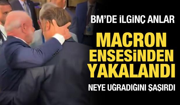 BM toplantısında ilginç anlar: Brezilya Başbakanı Lula, Macron’u ensesinden tuttu