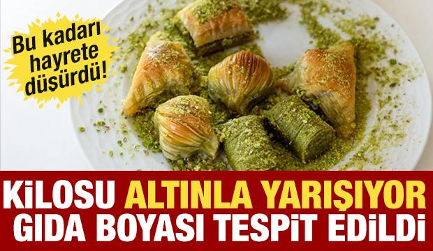 Bu kadarı da hayrete düşürdü! Kilosu altınla yarışıyor, gıda boyası tespit edildi
