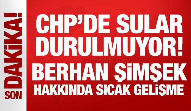 CHP'de sular durulmuyor! Berhan Şimşek’i disipline sevk ettiler