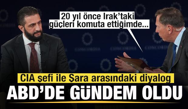 CIA şefi ile Şara arasında dikkat çeken diyalog! ABD'de gündem oldu