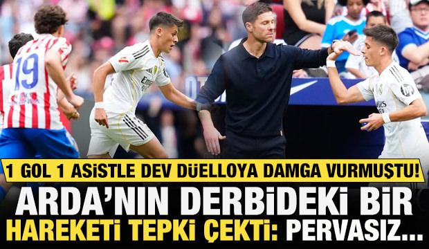 Derbiye 1 gol 1 asistle damga vurmuştu! Arda Güler'in bir hareketine tepki: Pervasız...