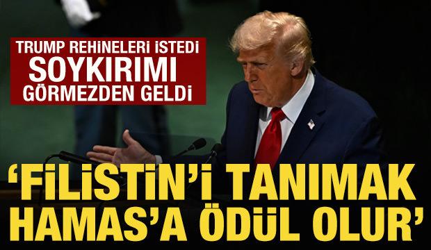 Donald Trump, Gazze'deki soykırımı görmezden geldi! Rehineleri istedi
