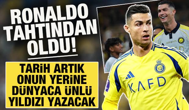 Dünyaca ünlü golcü, Ronaldo'yu tahtından etti! Tarih artık ilk sırada onu yazıyor