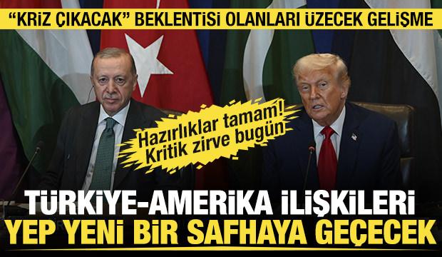 Erdoğan’ın iki başlıklı Amerika gezisinin finali bugün Beyaz Saray’da