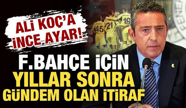 Erol Bulut'tan yıllar sonra Fenerbahçe ve Ali Koç itirafı! Herkes bu sözleri konuşuyor