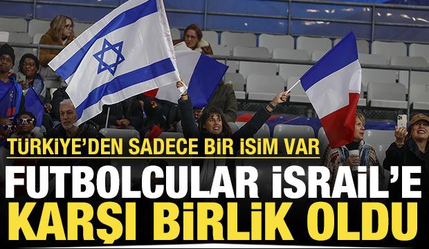 Futbolcular İsrail'in men edilmesi için bir araya geldi: Türkiye'den sadece 1 isim var