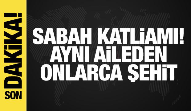 Gazze'de sabah katliamı! Aynı ailelerden onlarca şehit