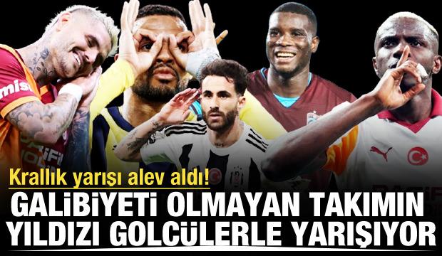 Gol krallığı yarışı alev aldı! Galibiyeti olmayan takımın yıldızı golcülerle yarışıyor