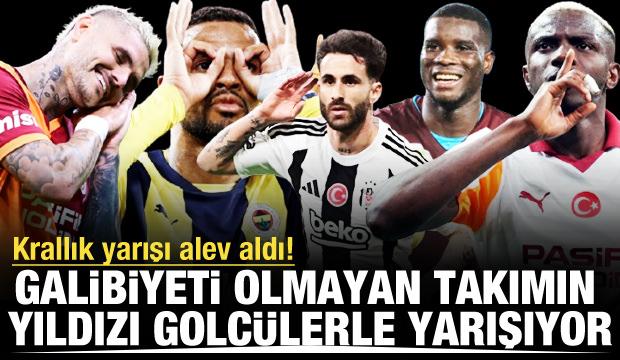 Gol krallığı yarışı alev aldı! Galibiyeti olmayan takımın yıldızı golcülerle yarışıyor