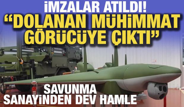 İmzalar atıldı! Türkiye'den ''dolanan mühimmat'' başarısı