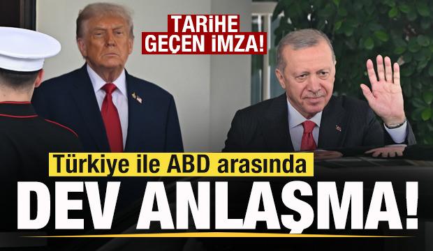 Son dakika: Türkiye ile ABD arasında dev anlaşma! Tarihe geçen imza