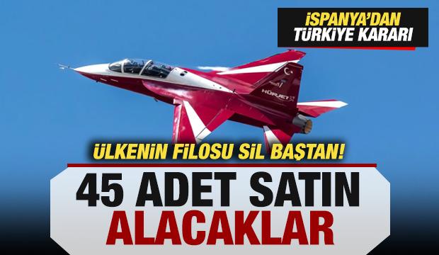 İspanya'dan Türkiye kararı! Resmen onaylandı: 45 adet HÜRJET satın alacaklar