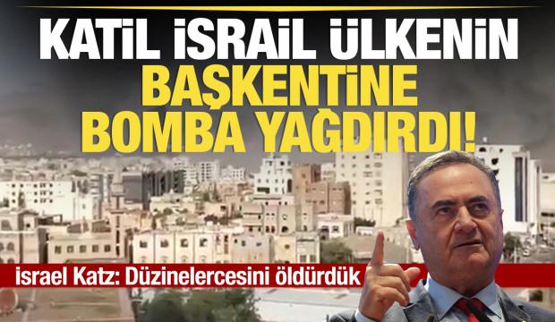 İsrail ülkenin başkentine bomba yağdırdı! Ağır kayıp var!
