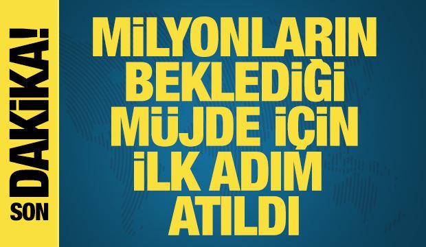 Milyonların beklediği müjde için ilk adım atıldı: Bakan Işıkhan tarih verdi