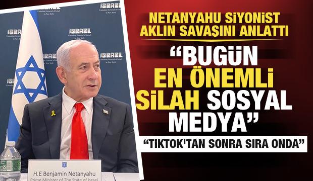 Netanyahu: "Sosyal medya savaş aracı"
