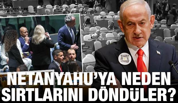 Netanyahu'ya neden sırtlarını döndüler!