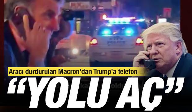 New York’ta BM zirvesi öncesi sıra dışı olay: Macron’un aracını polis durdurdu