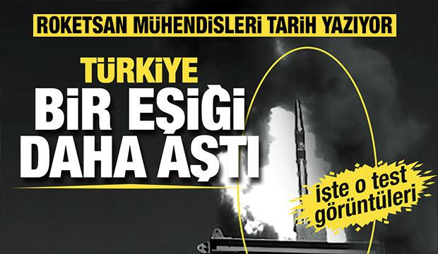 SİPER 1-D, atışlı testi tamamladı