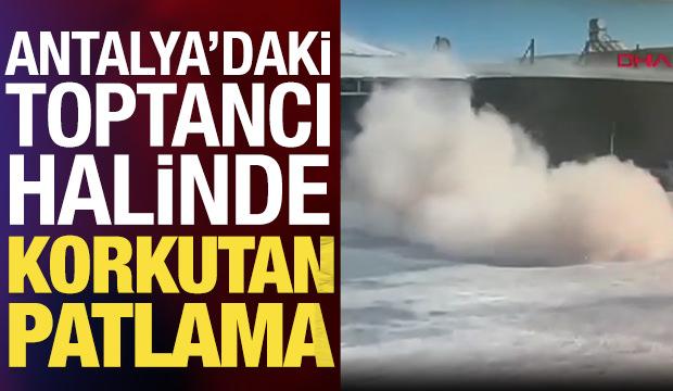 SON DAKİKA: Antalya'daki toptancı halindeki iş yerinde patlama! 