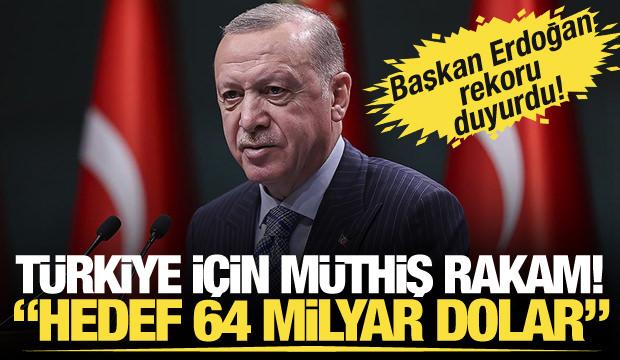 Son dakika... Cumhurbaşkanı Erdoğan: Turizmde tüm zamanların 6 aylık gelir rekorunu kırdık