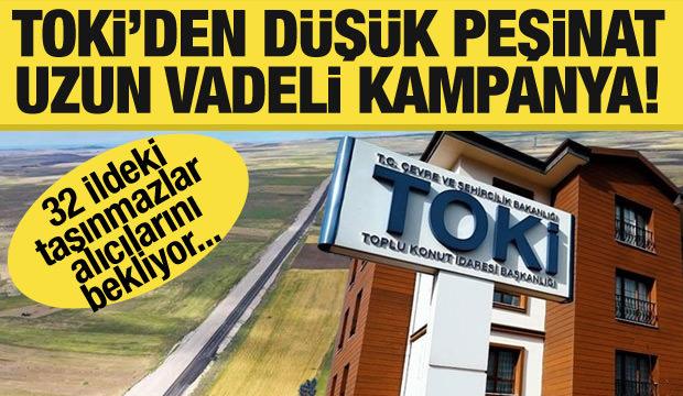 TOKİ’den düşük peşinat ve vadeli satış kampanyası! 32 ildeki arsalar alıcılarını bekliyor