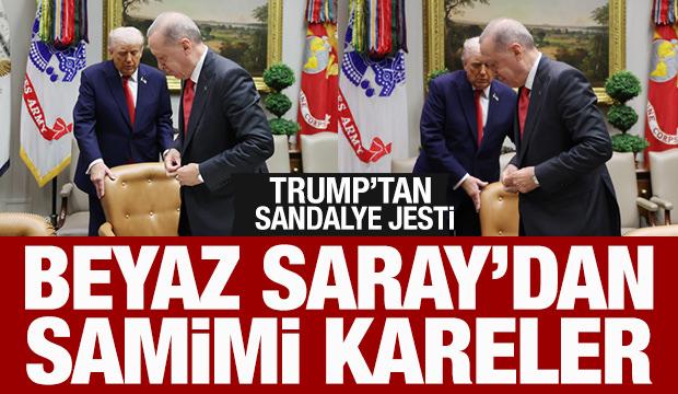 Trump’tan Cumhurbaşkanı Erdoğan’a sandalye jesti