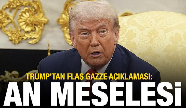 Trump'tan Gazze açıklaması: Anlaşma an meselesi